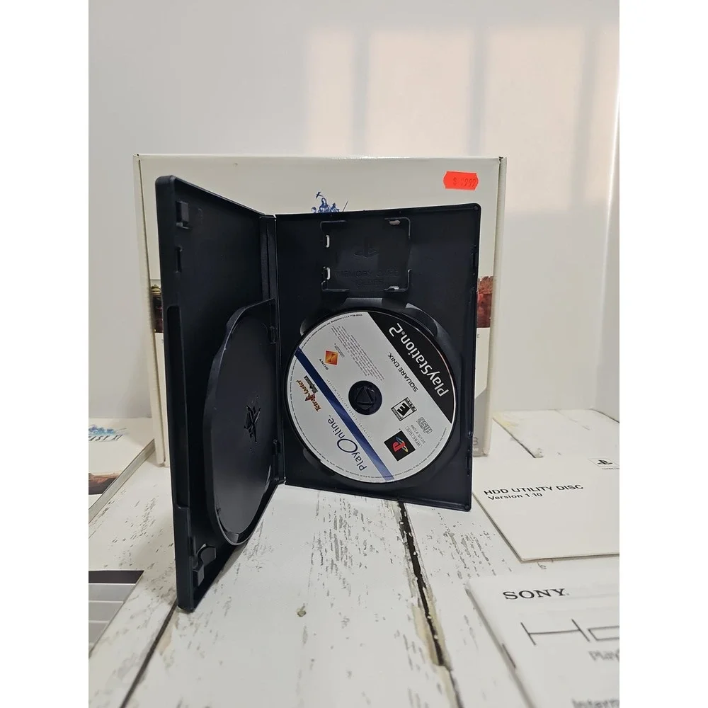 Final Fantasy XI Online PlayStation 2 Hard Disk Drive Bundle NO HARD-DRIVE